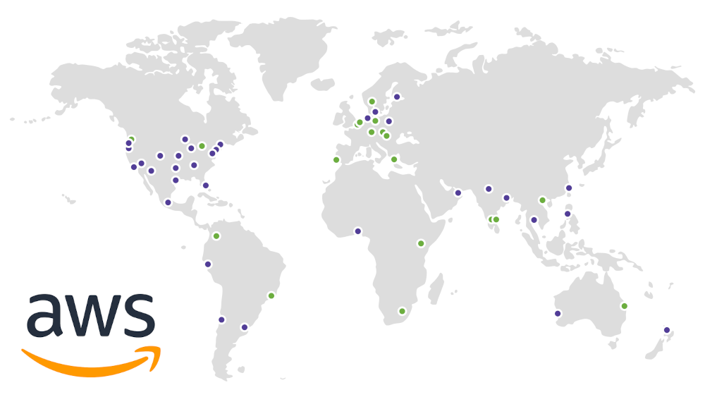 Complete List of AWS Regions, Wavelength Zones, and Local Zones